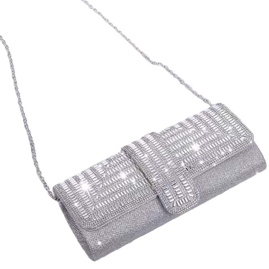 Art Deco Rhinestone Clutch