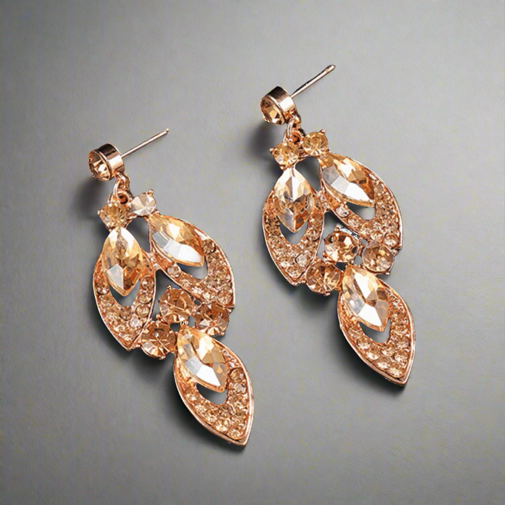 Intricate Floral Jewelry Set