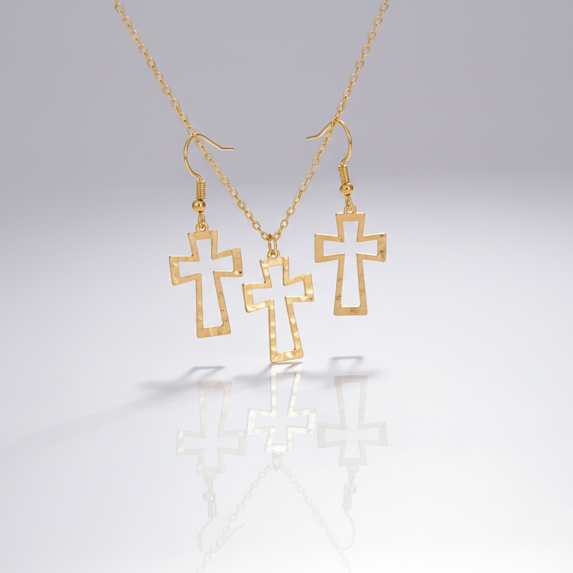 Cross Jewelry Set