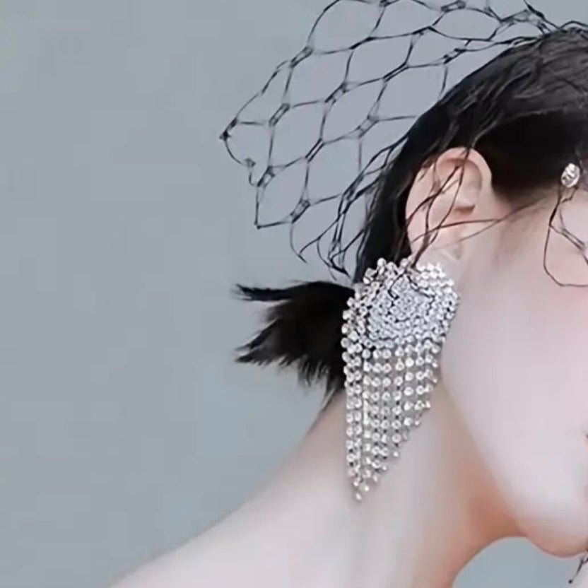 Exaggerated Tassel Earrings