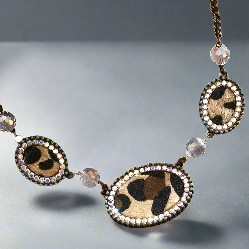 Boho Chic Leopard Necklace