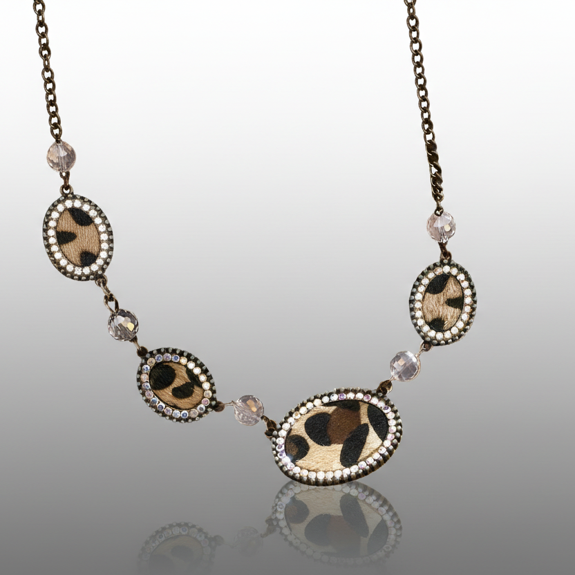 Boho Chic Leopard Necklace