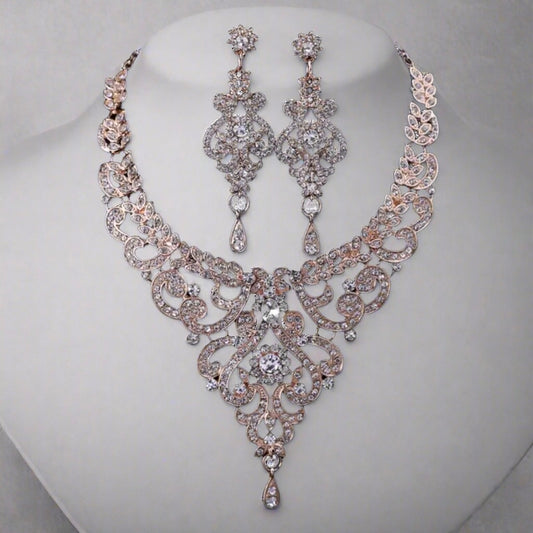 Rose Gold Elegance Jewelry Set