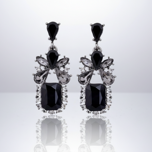 Vintage Vibes Crystal Earrings