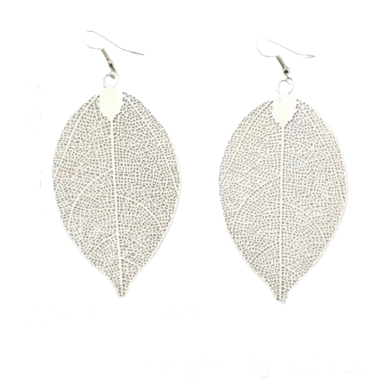 Leaf Silver Earrings