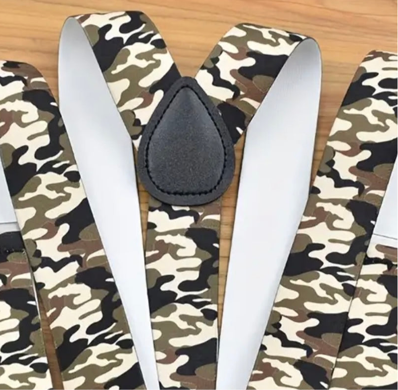 Camouflage Suspenders