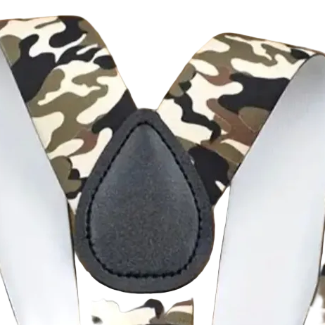 Camouflage Suspenders