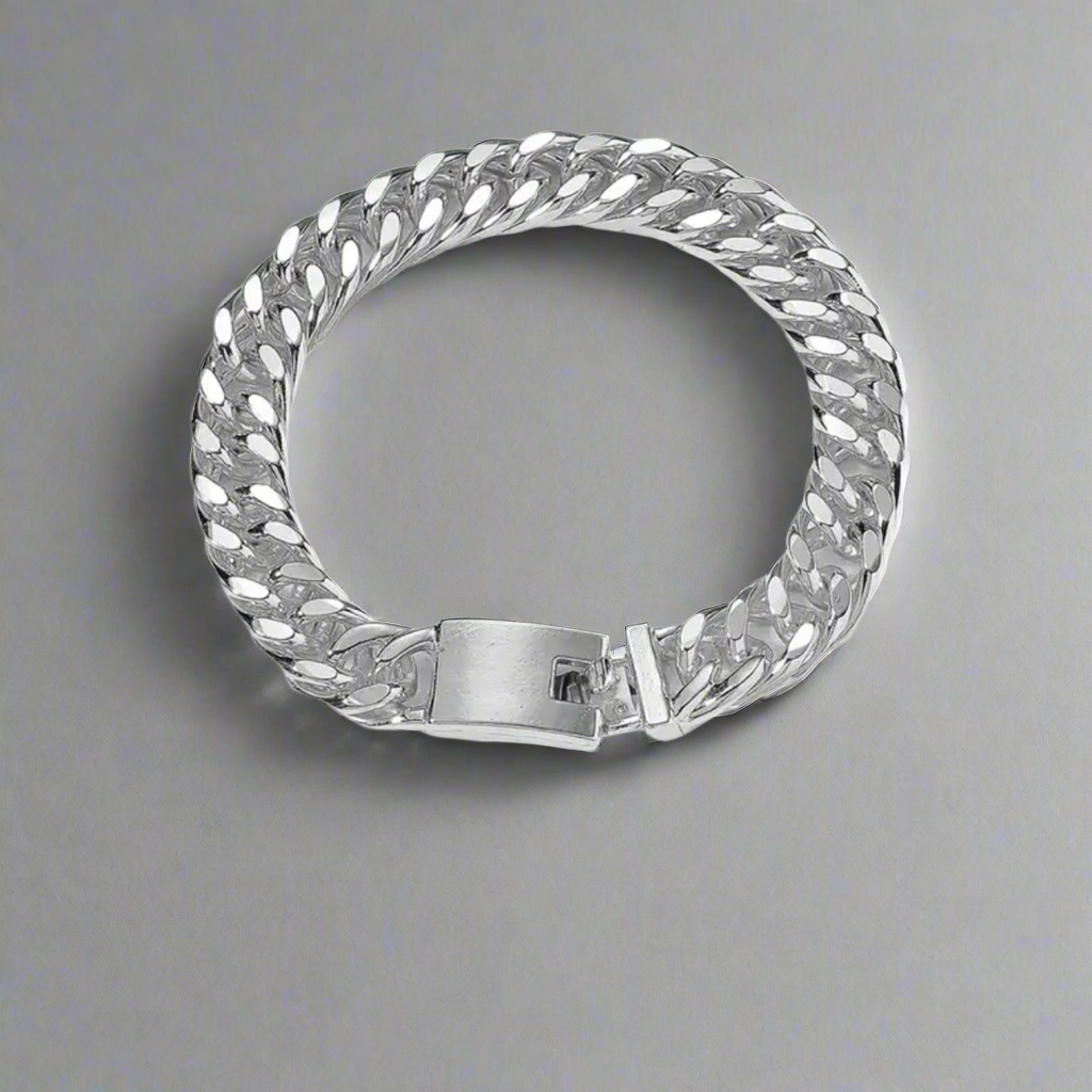 Aluminum Cuban Chain Bracelet