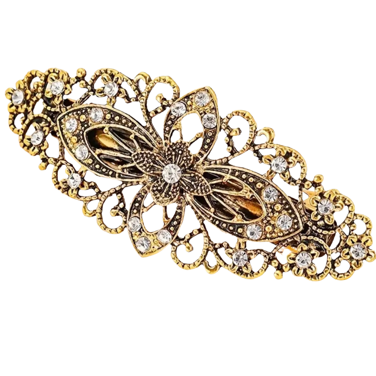 Vintage Gold Hair Clip