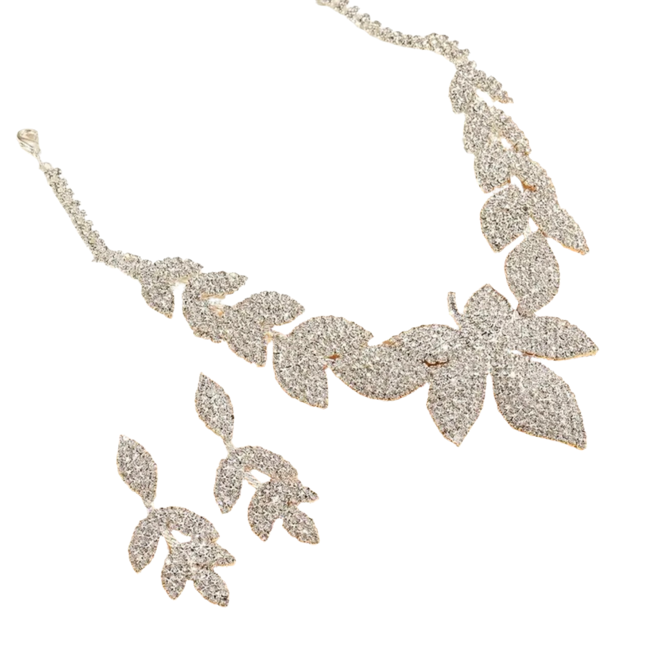 Leaf Shaped Jewelry Set