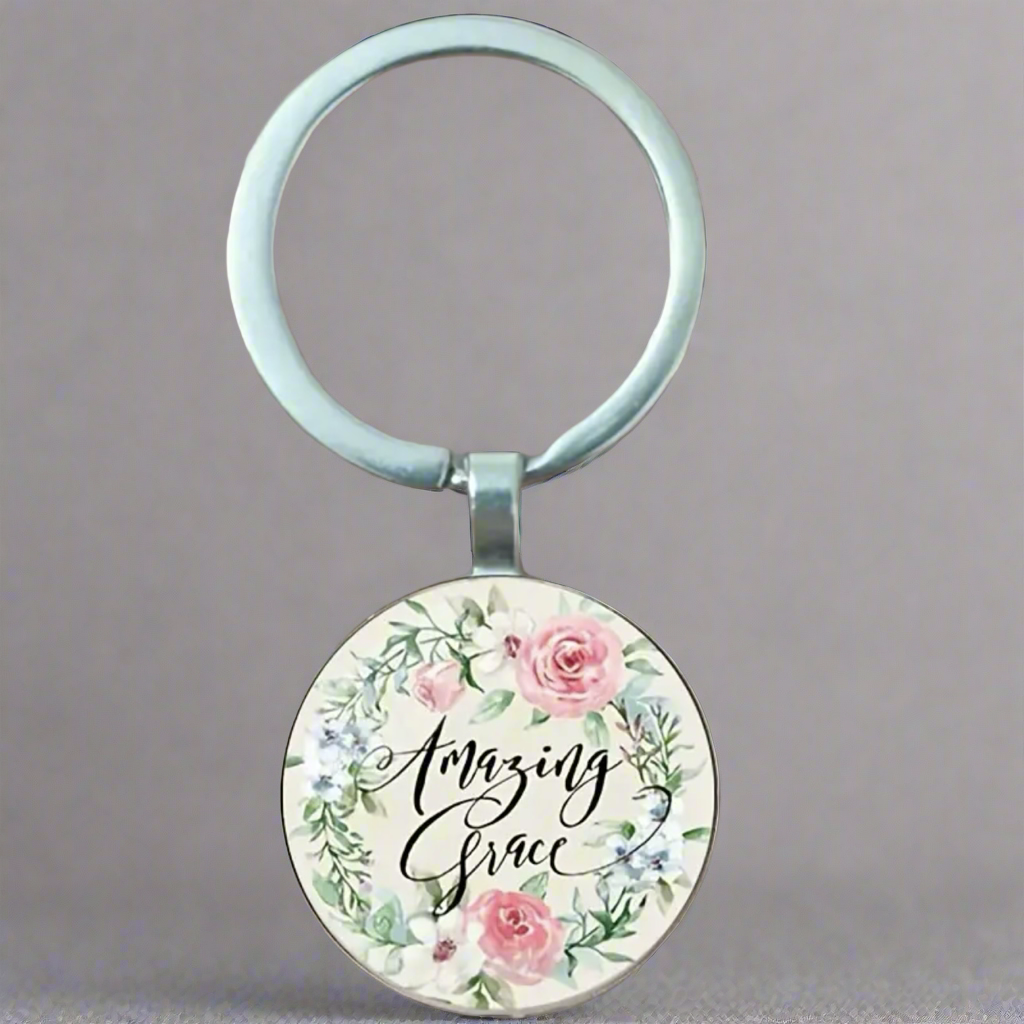 Amazing Grace Keychain