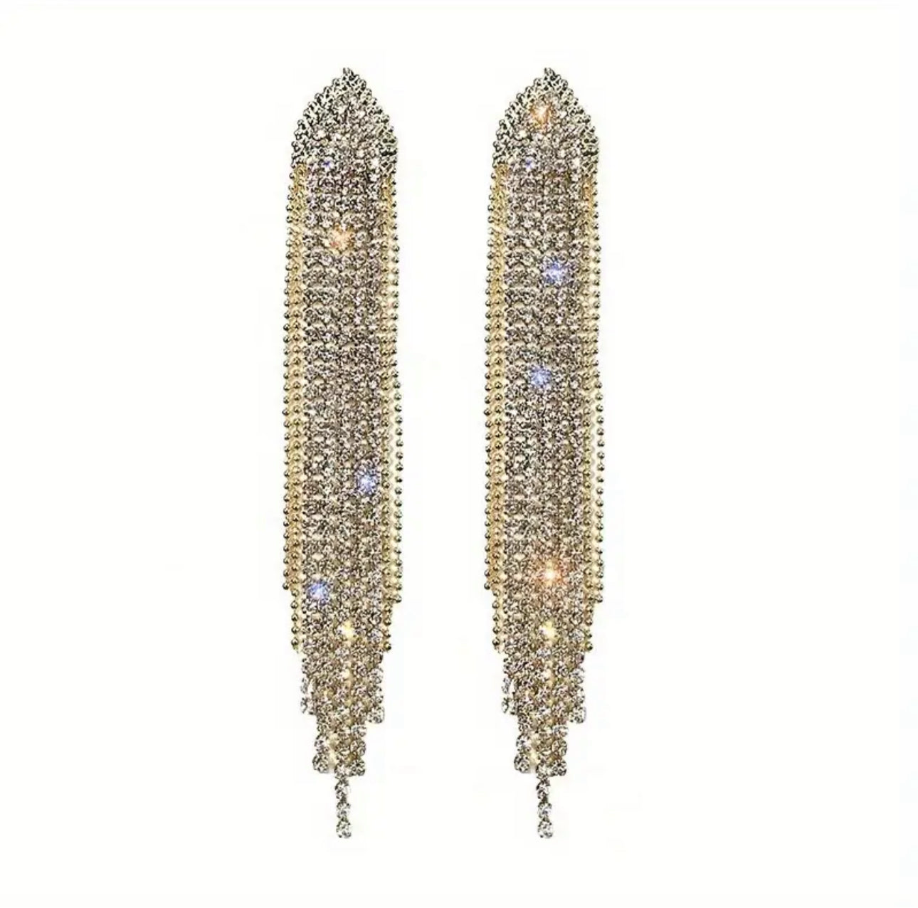 Beaded Tassel  Earrings
