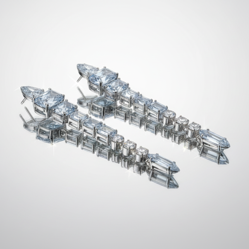 Exaggerated Multishape Earrings