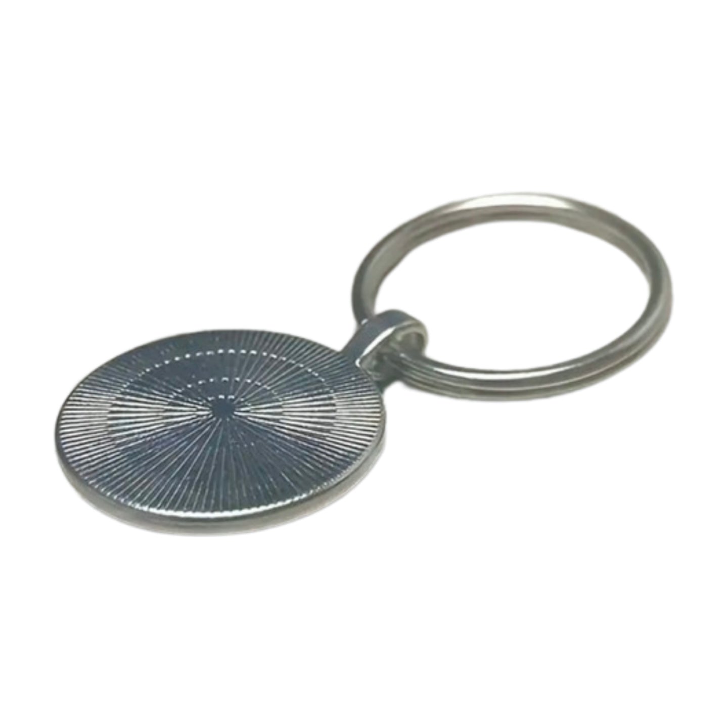 Phil 4:13 Bible Verse Silver Keychain