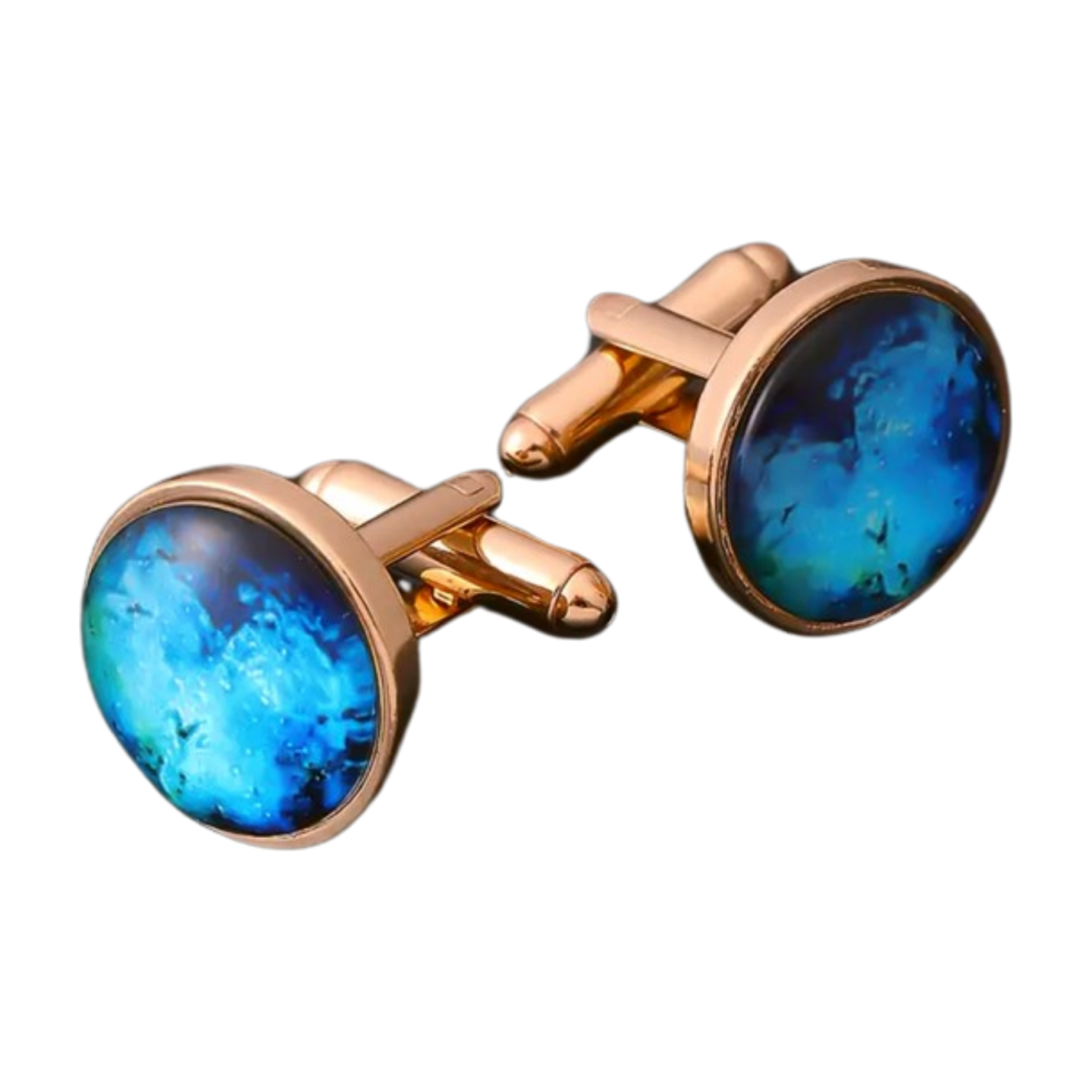 Starry Skies Gold Cufflinks