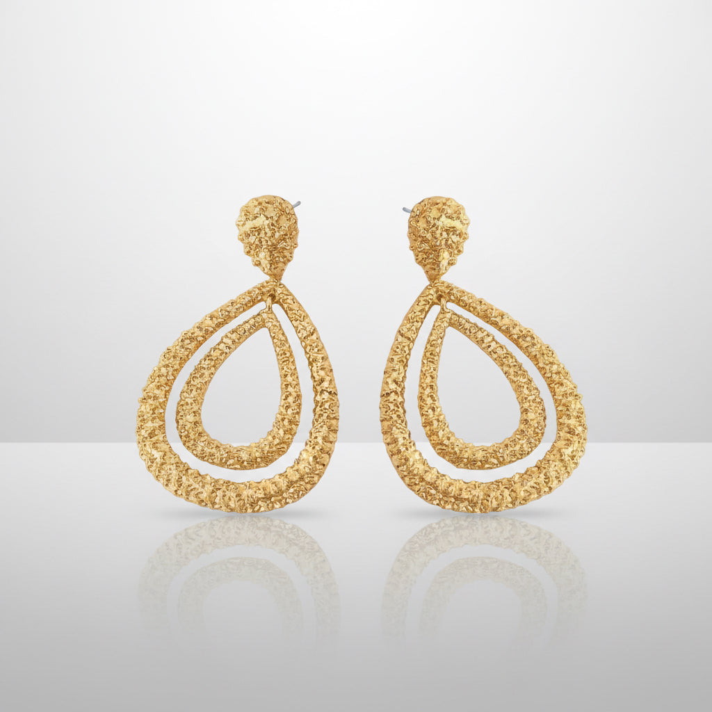 Retro Water Drop Earrings