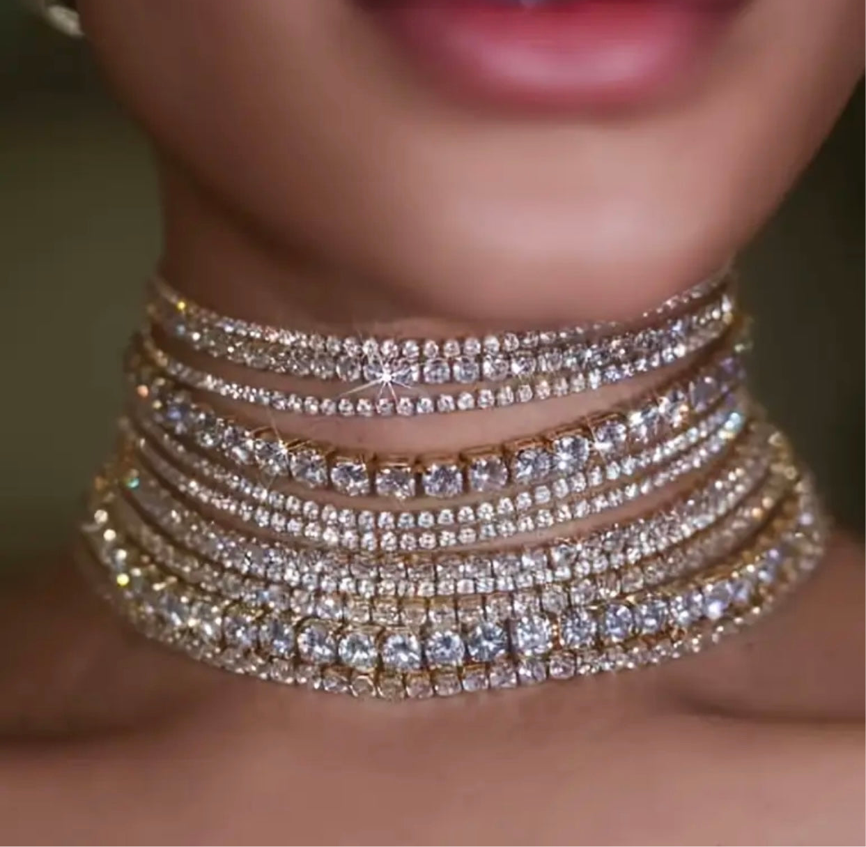Multilayer Choker Necklace