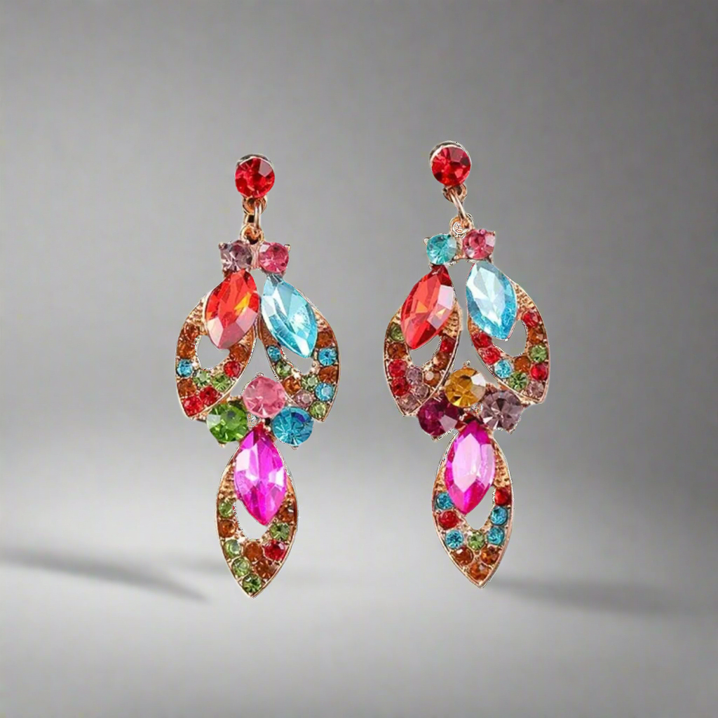 Intricate Floral Jewelry Set
