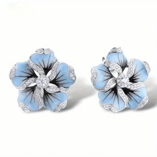 Floral Stud Earrings