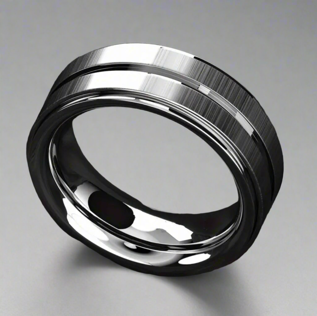 Modern Stainless Steel Ring