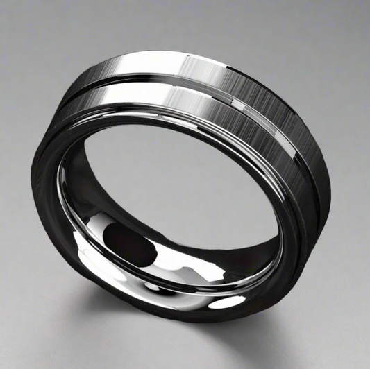 Modern Stainless Steel Ring