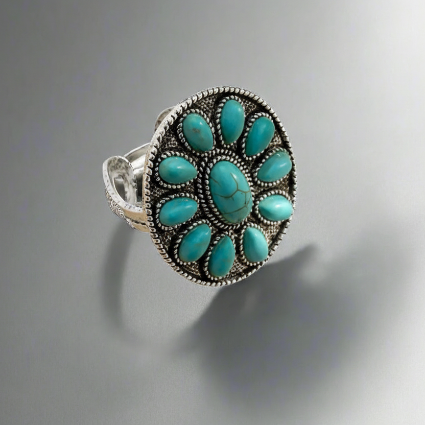 Oval Turquoise Ring