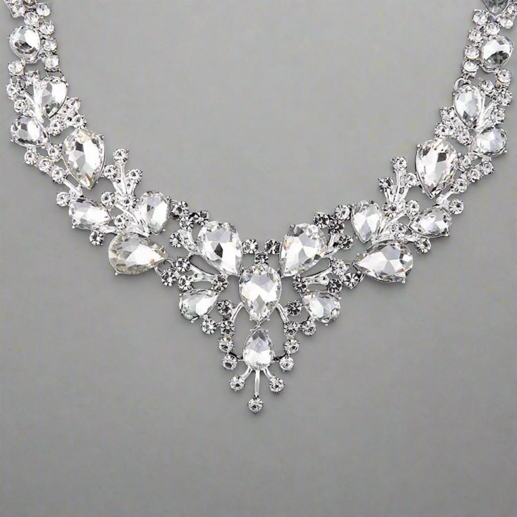 Glass Droplets Jewelry Set