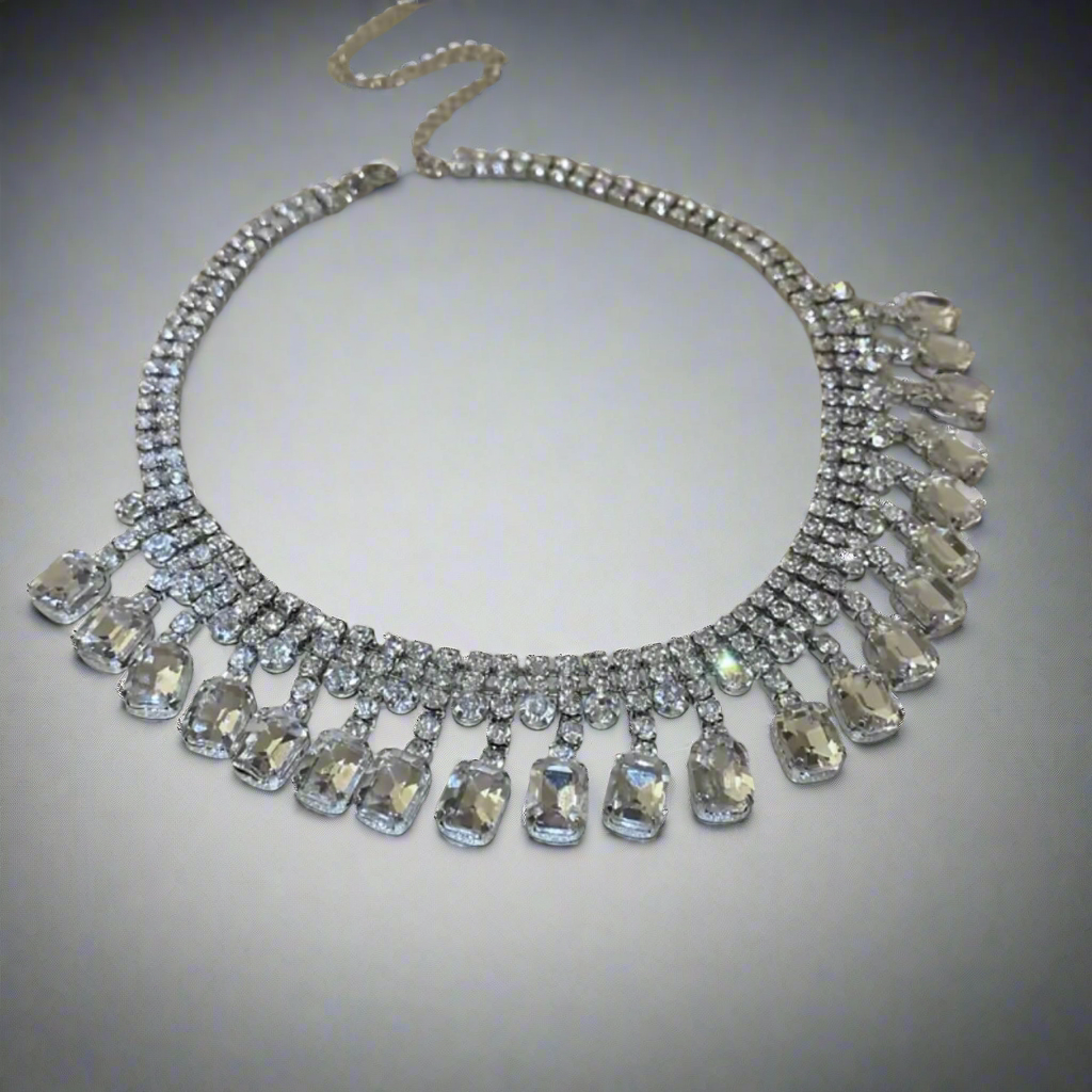 Rhinestone Collar Necklace