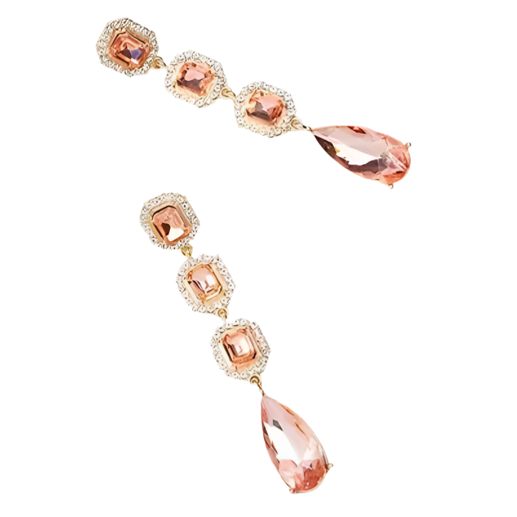 Luxurious Iridescent Drop Earrings