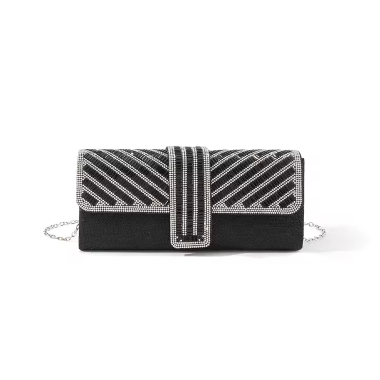 Art Deco Rhinestone Clutch