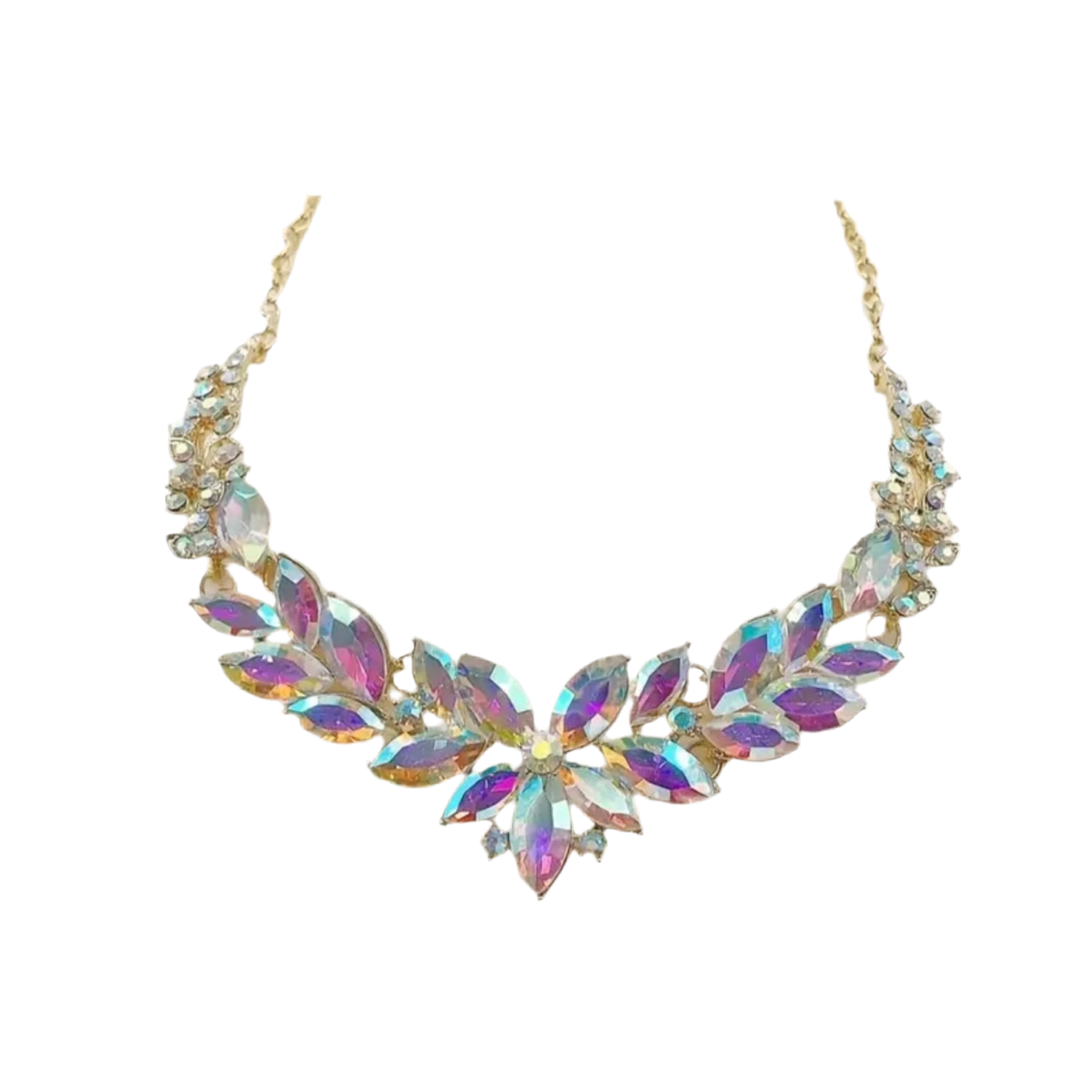 Luxury Rhinestone Statement Necklace