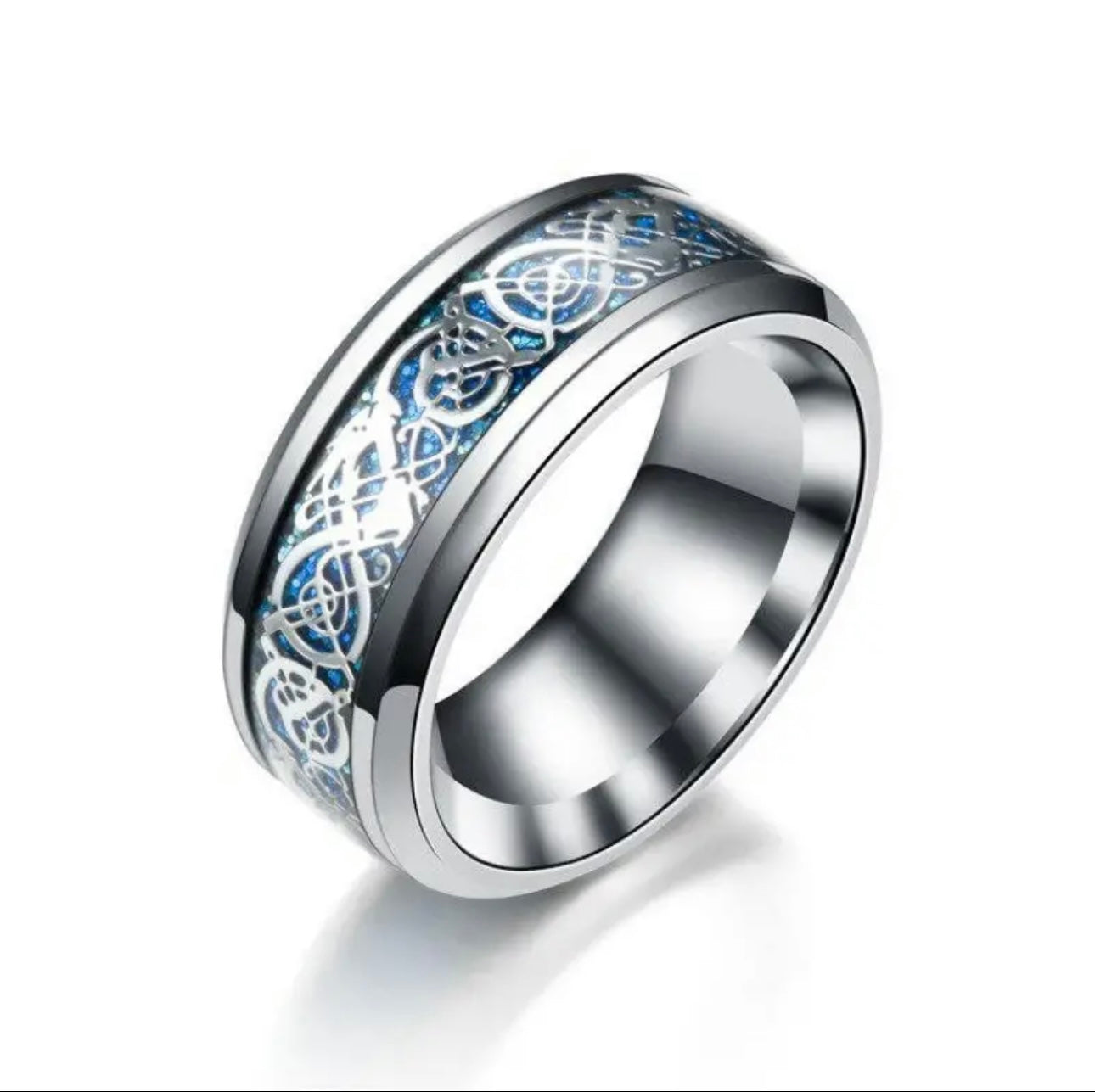 Dragon Pattern Men’s Ring