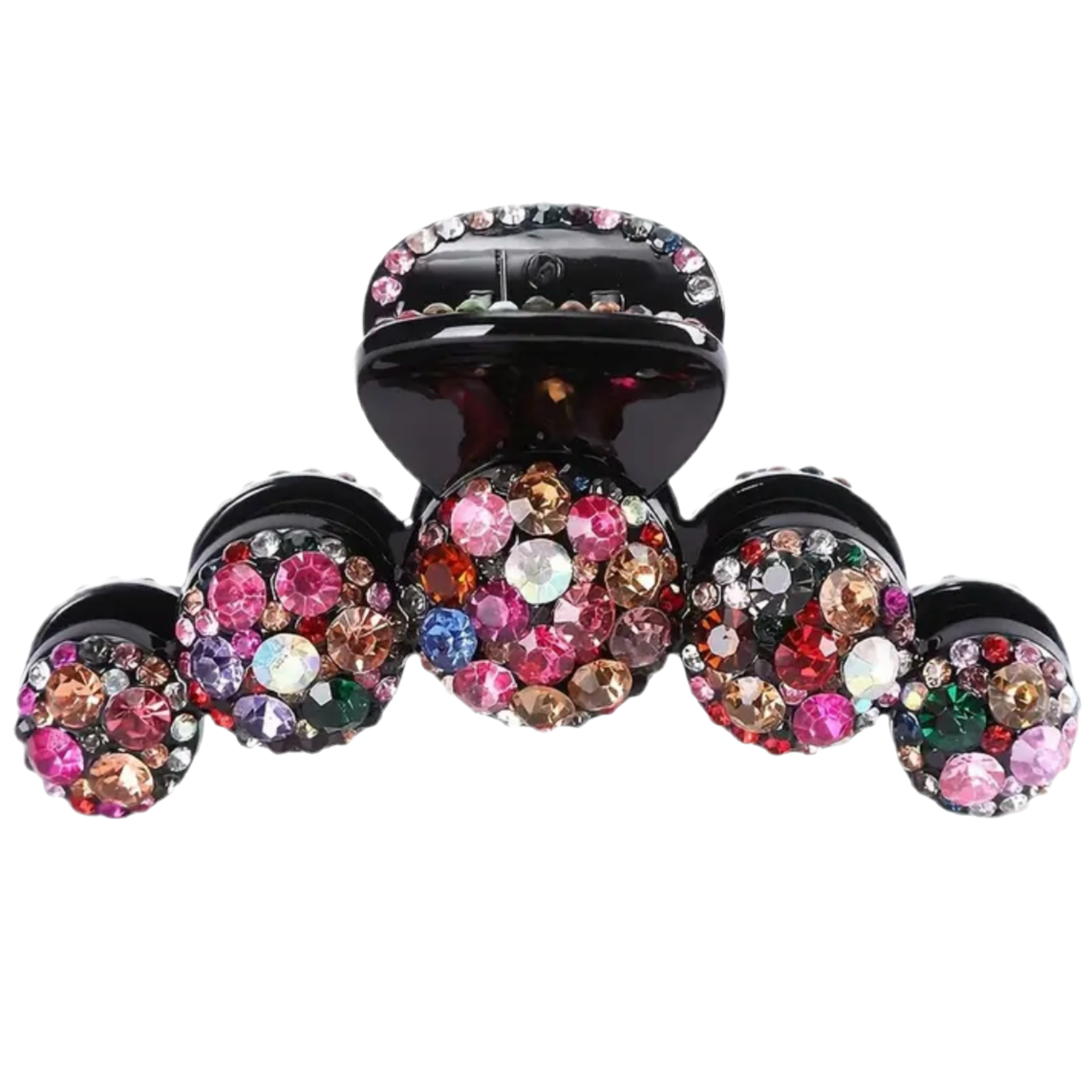 Multicolor Rhinestone Hair Claw