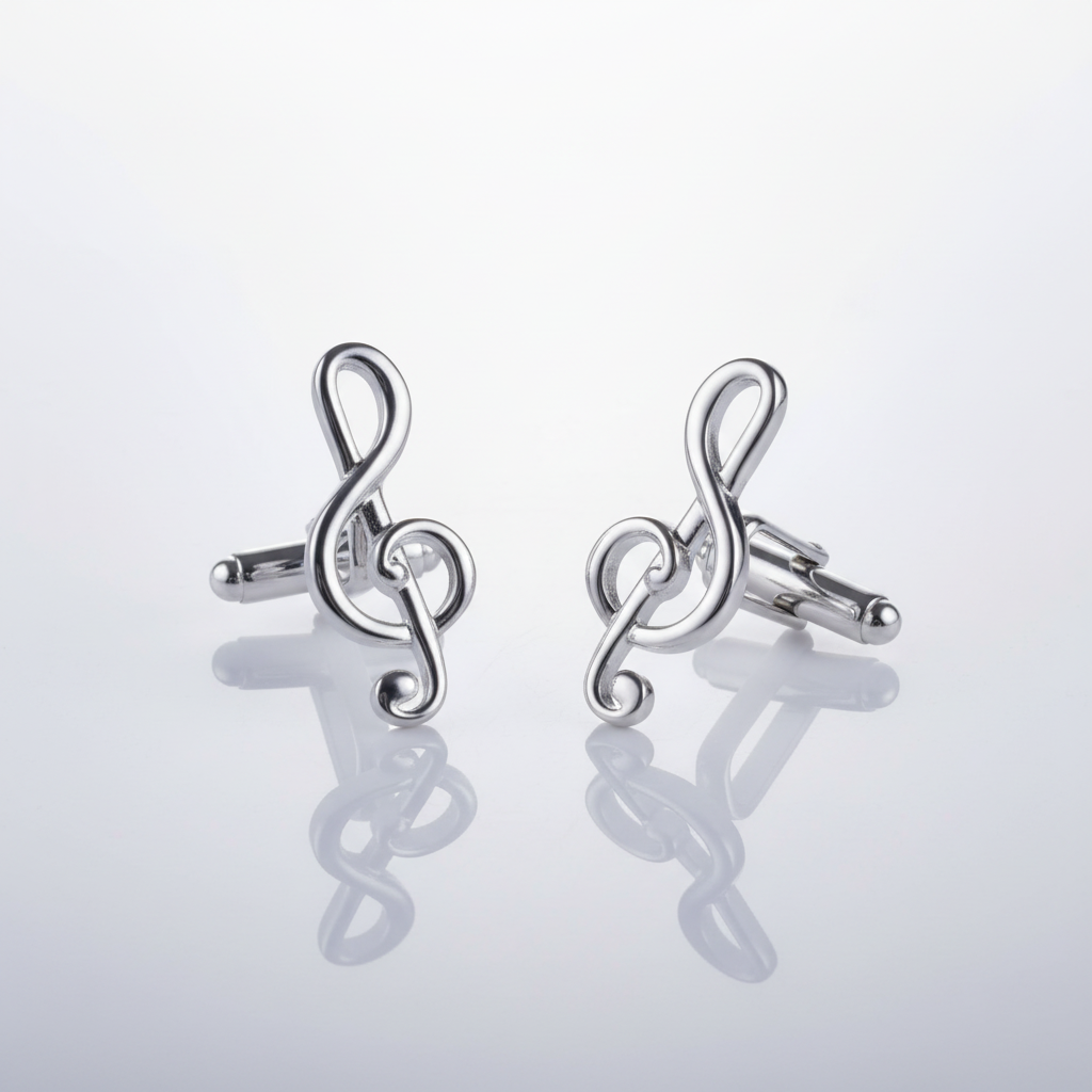 Music Note Cufflinks