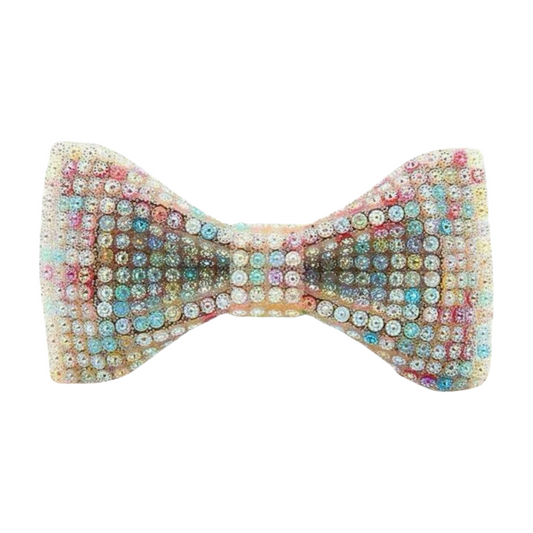 Multicolor Beaded Bowtie