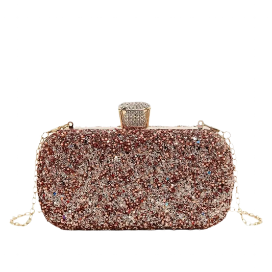 Multicolor Rhinestone Evening Bag