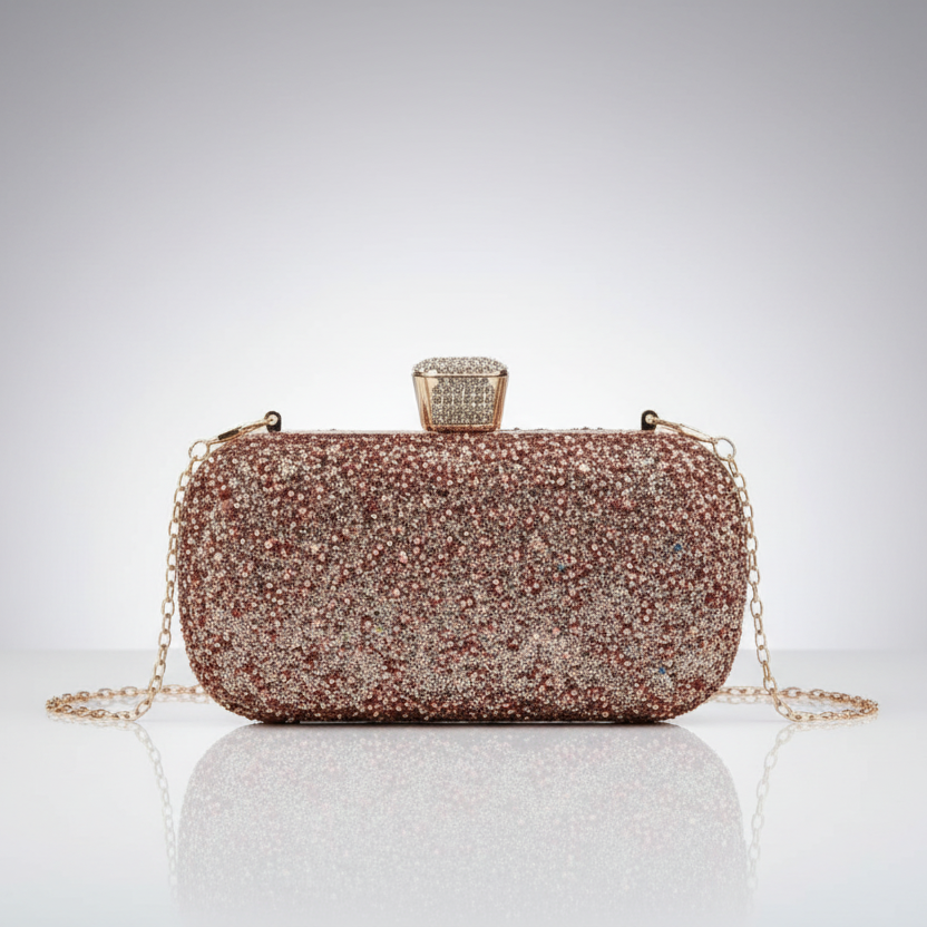 Multicolor Rhinestone Evening Bag