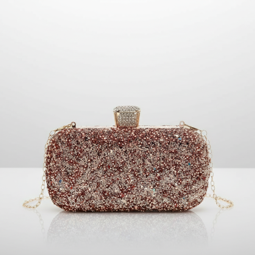 Multicolor Rhinestone Evening Bag