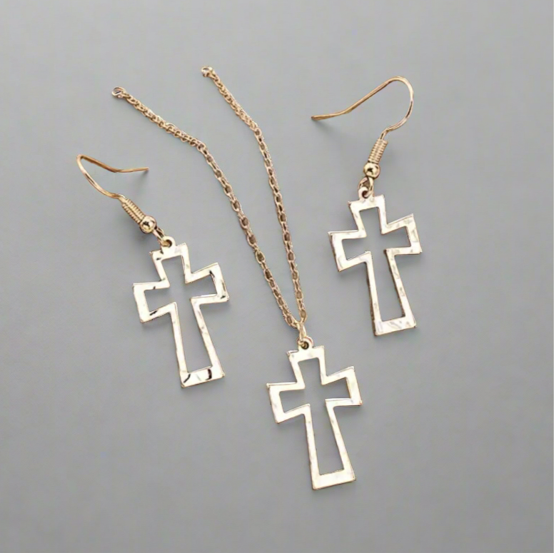 Cross Jewelry Set