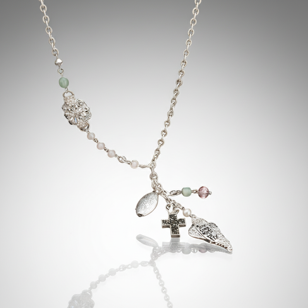 Give Them Wings Charm Necklace