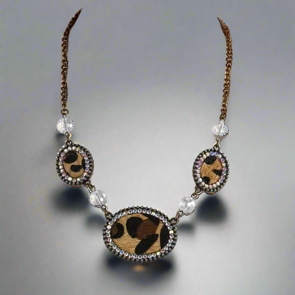 Boho Chic Leopard Necklace