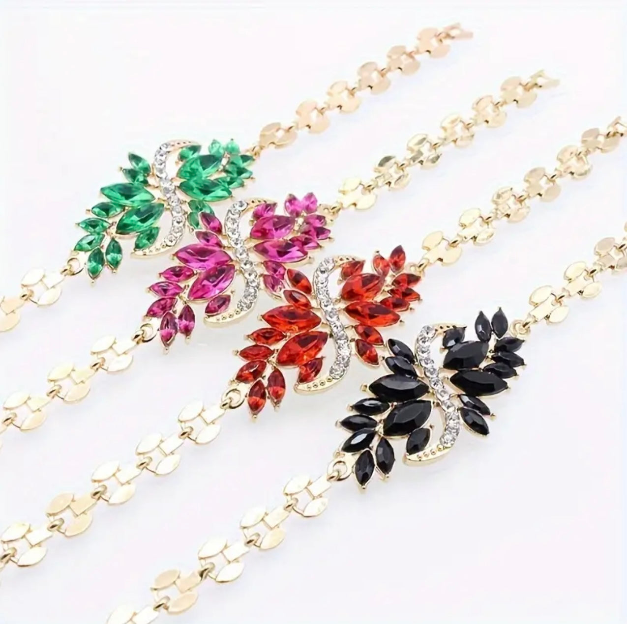 Colorful Rhinestone Bracelet