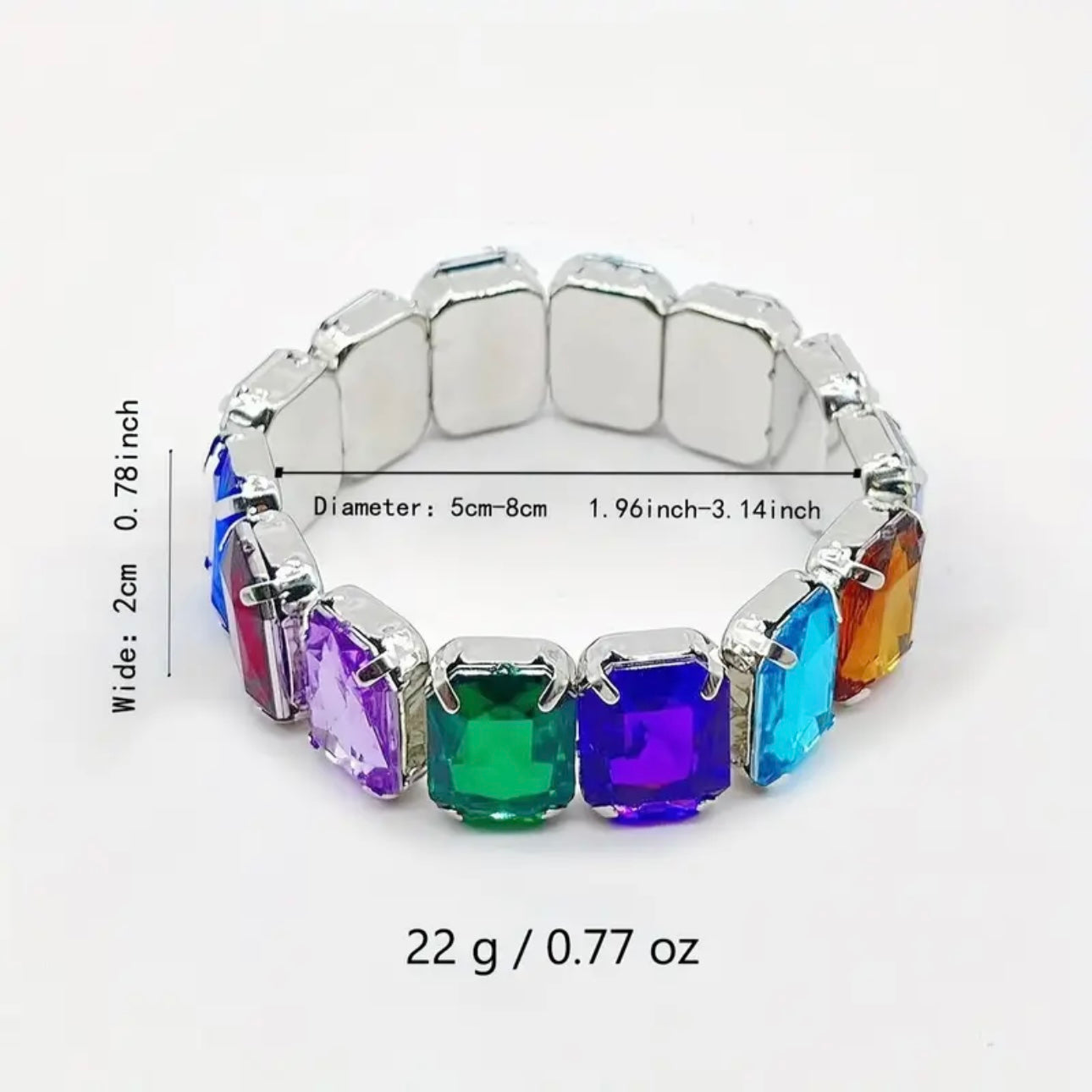 Clear Stretch Bracelet