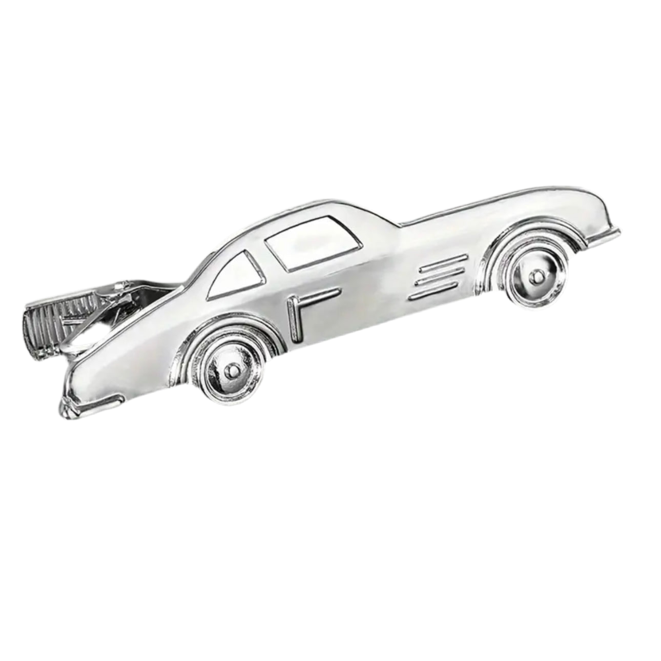 Steering Wheel Cufflinks And Car Tie Clip Set