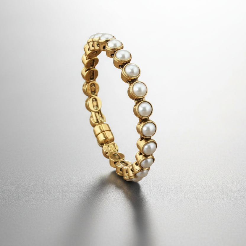 Pearl Magnetic Clasp Bracelet