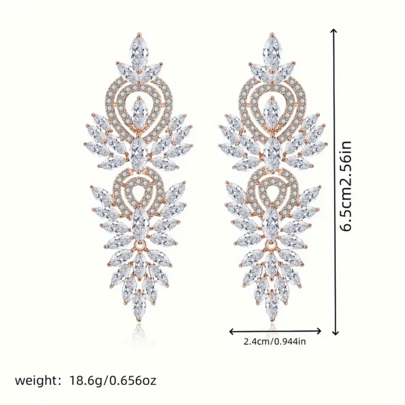 Luxury Chandelier Earrings