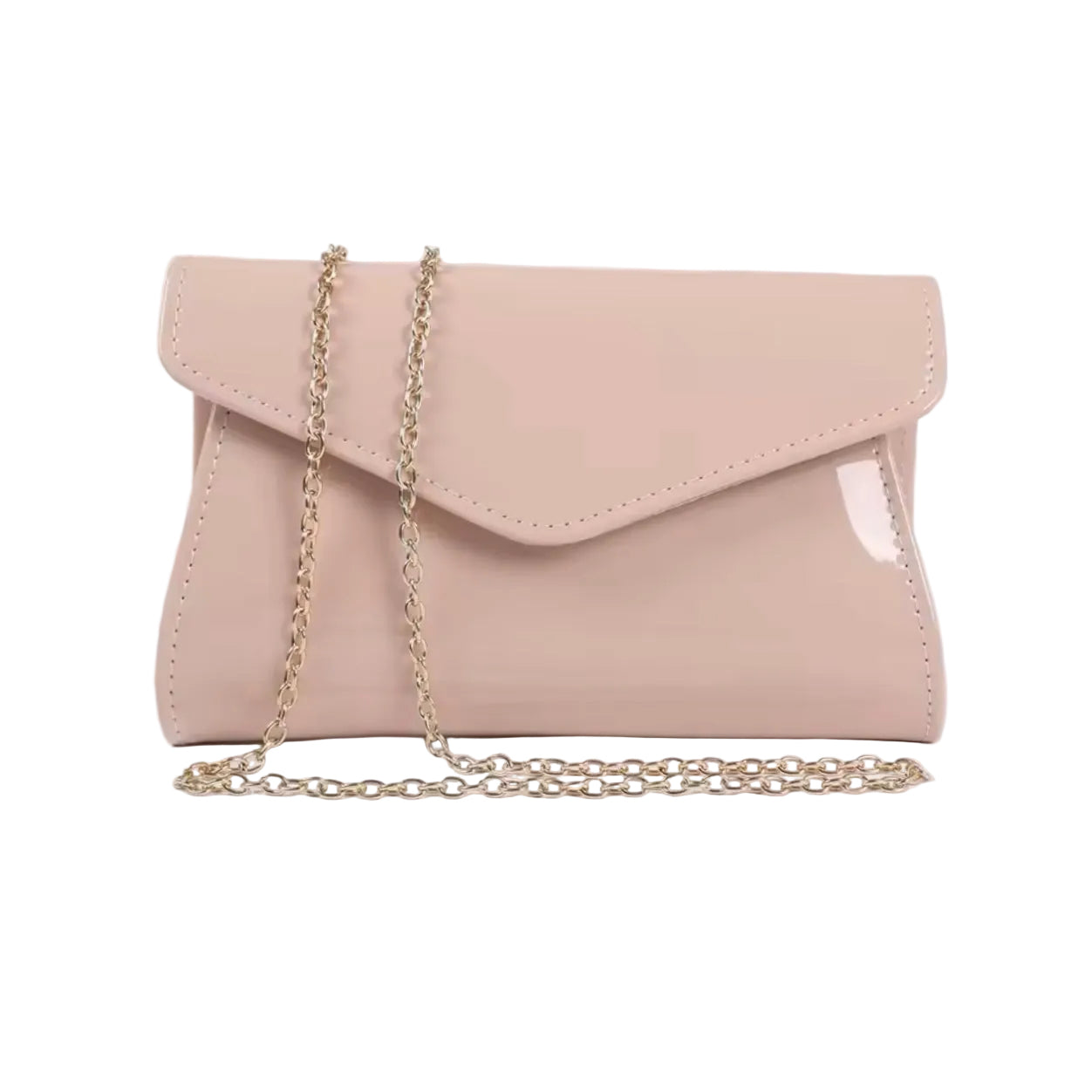 Patent Clutch Handbag