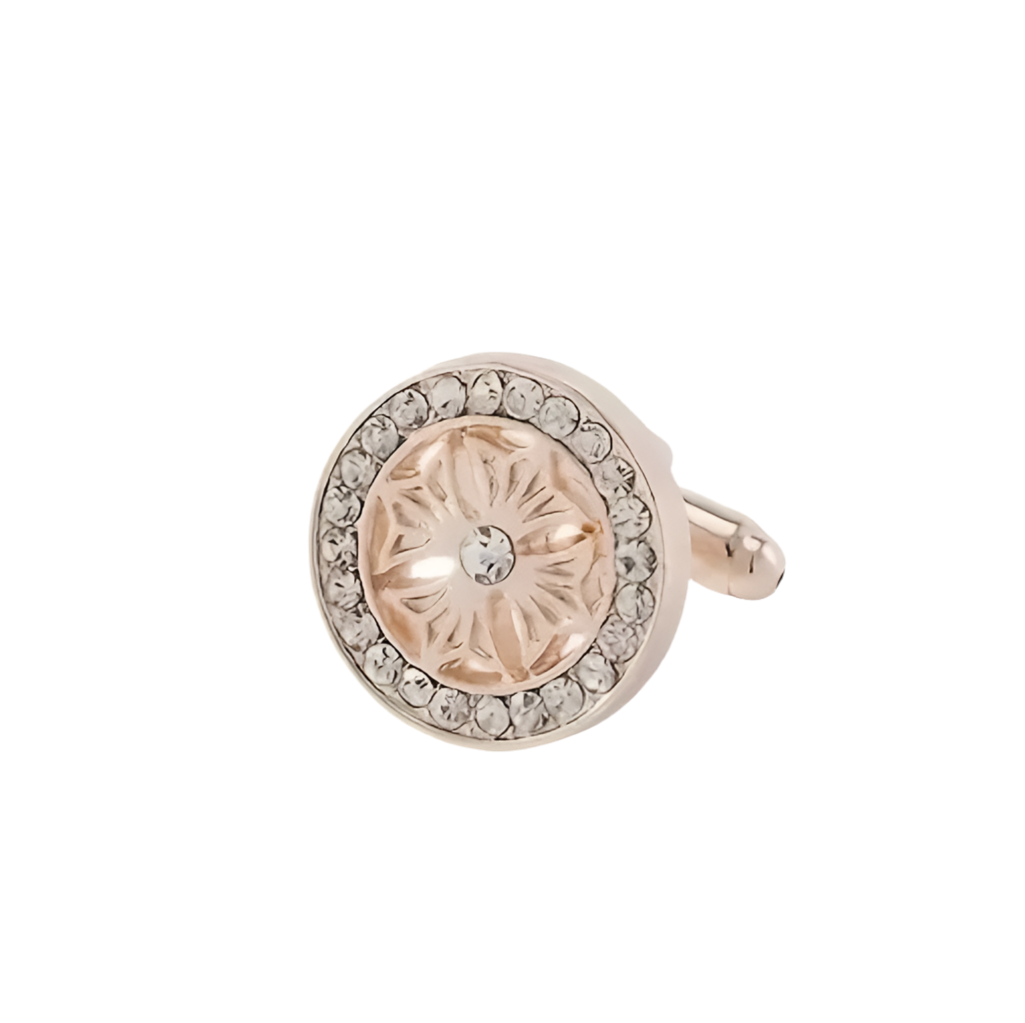Rose Gold French Cufflinks