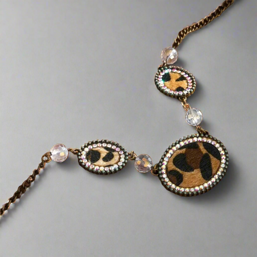 Boho Chic Leopard Necklace