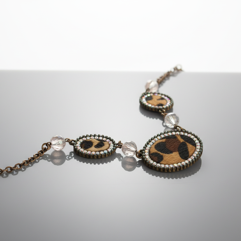 Boho Chic Leopard Necklace